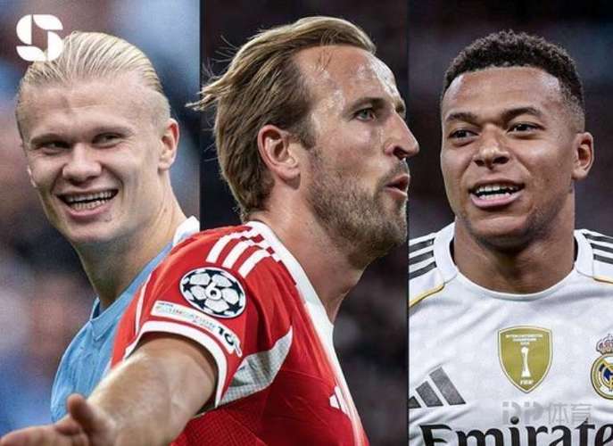 三锋争霸!凯恩、哈兰德本赛季均已22球3助 姆巴佩18球4助紧追