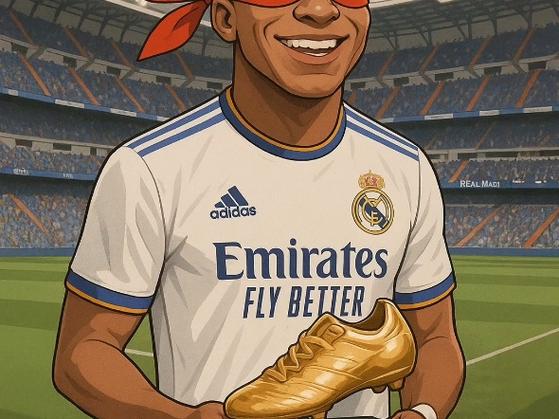 领取欧洲金靴奖!弗洛伦蒂诺祝贺姆巴佩:我们皇马为你自豪