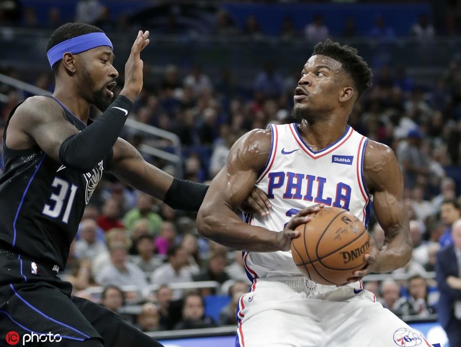 杯赛算净胜分的！魔术三节过半已经领先76人41分